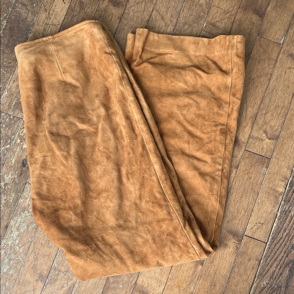 Danier Tan Wide Leg Pants - Picture 5 of 6